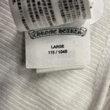 Chrome Hearts Horseshoe Ribbed Tank Top White