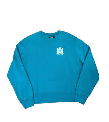 Amiri MA Court Logo Crewneck "Teal"