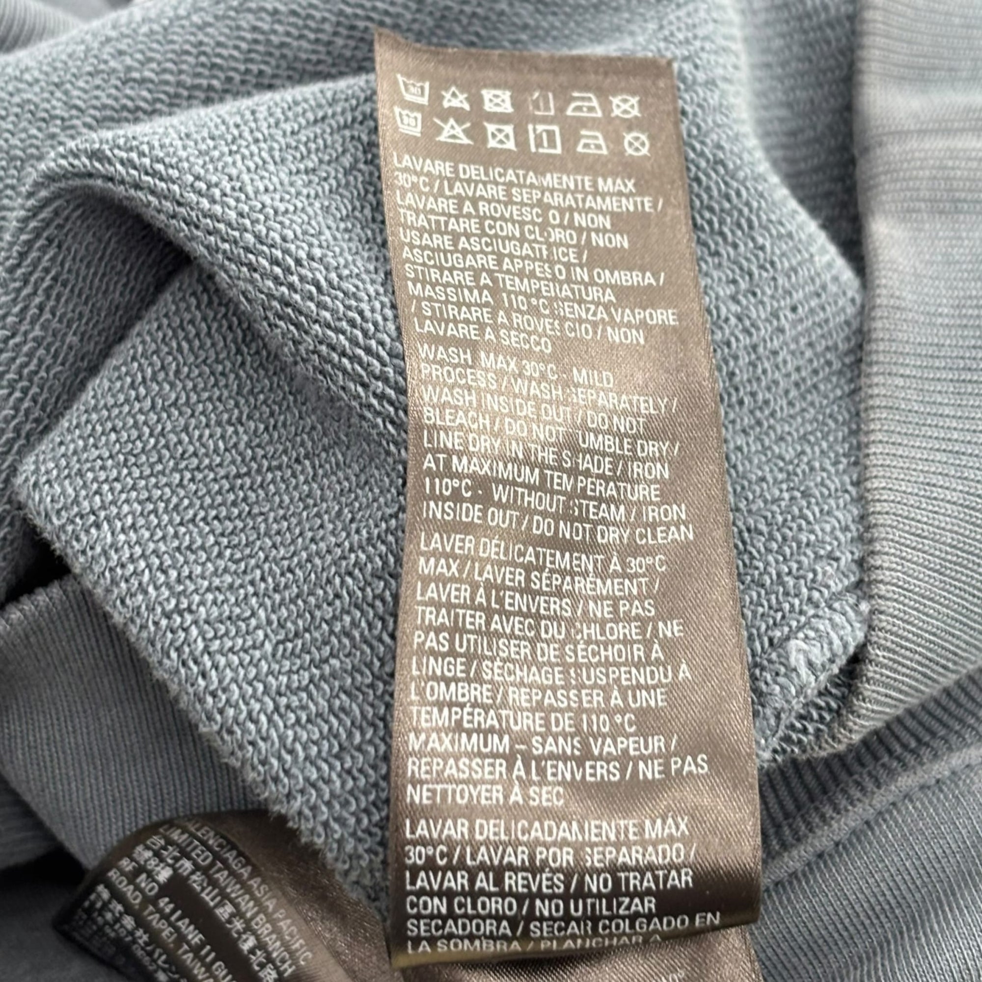 Balenciaga Embriodered Logo Hoodie