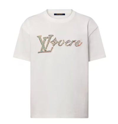 Louis Vuitton Lover Tee White - Lightly Worn