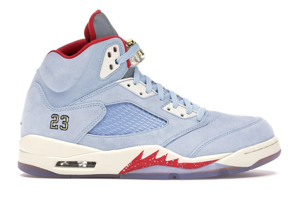 Trophy Room x Air Jordan 5 Retro "Ice Blue"