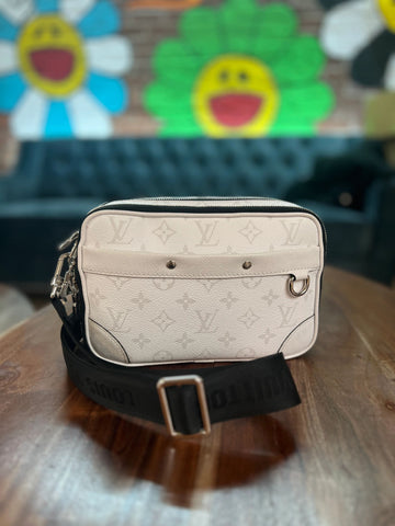 Louis Vuitton Monogram Side Bag "White"