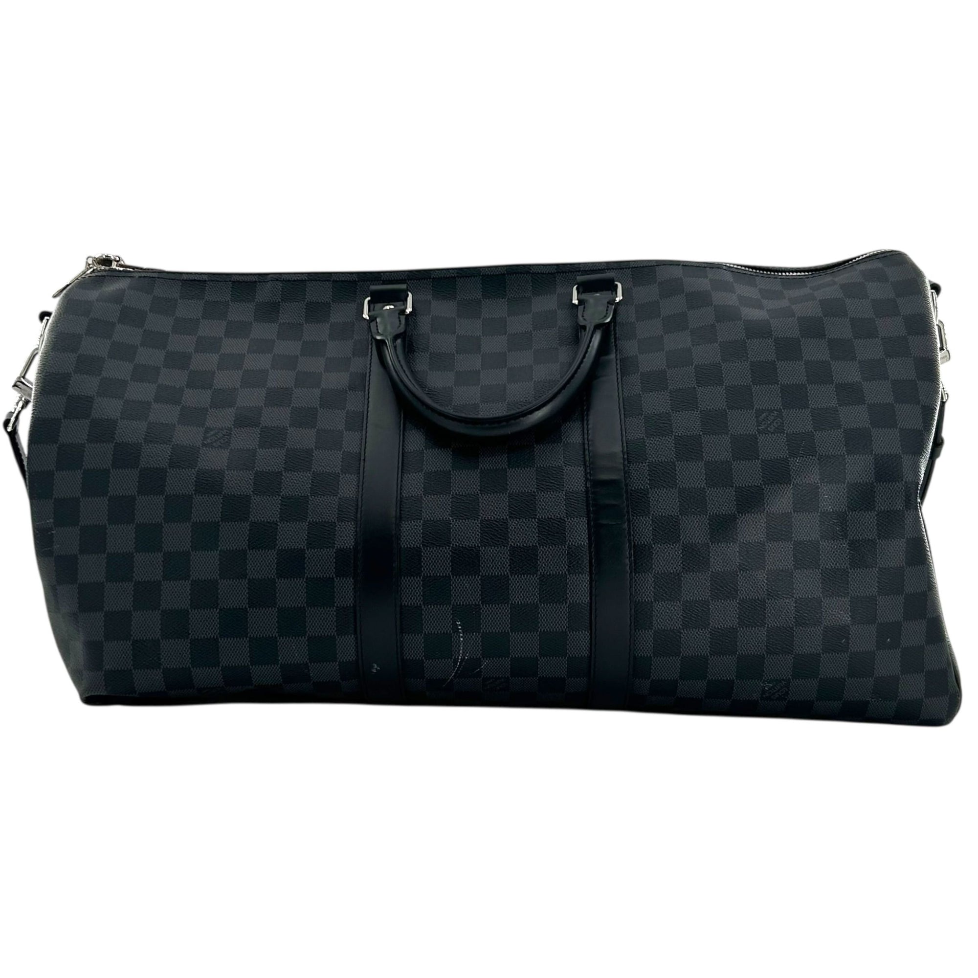 Louis Vuitton Keepall Bandouliere Damier Graphite 55 Black/Gray
