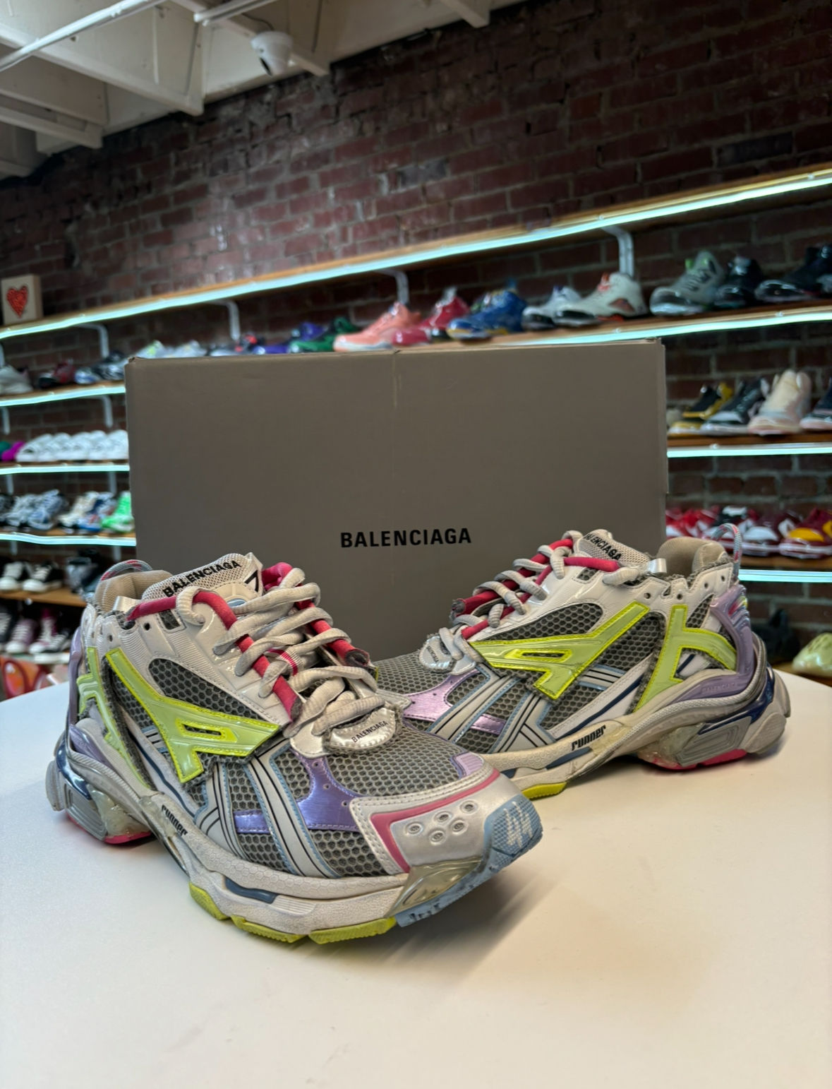 Balenciaga Runner "Multi Color" - Lightly Worn