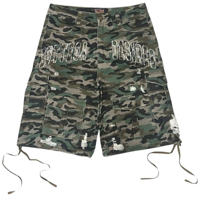 Bottega Desires Cargo Shorts Camouflage