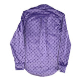 Louis Vuitton Purple Velvet Monogram Classic Shirt