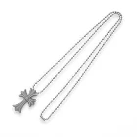 Chrome Hearts SIlicone Cross Necklace "Grey"