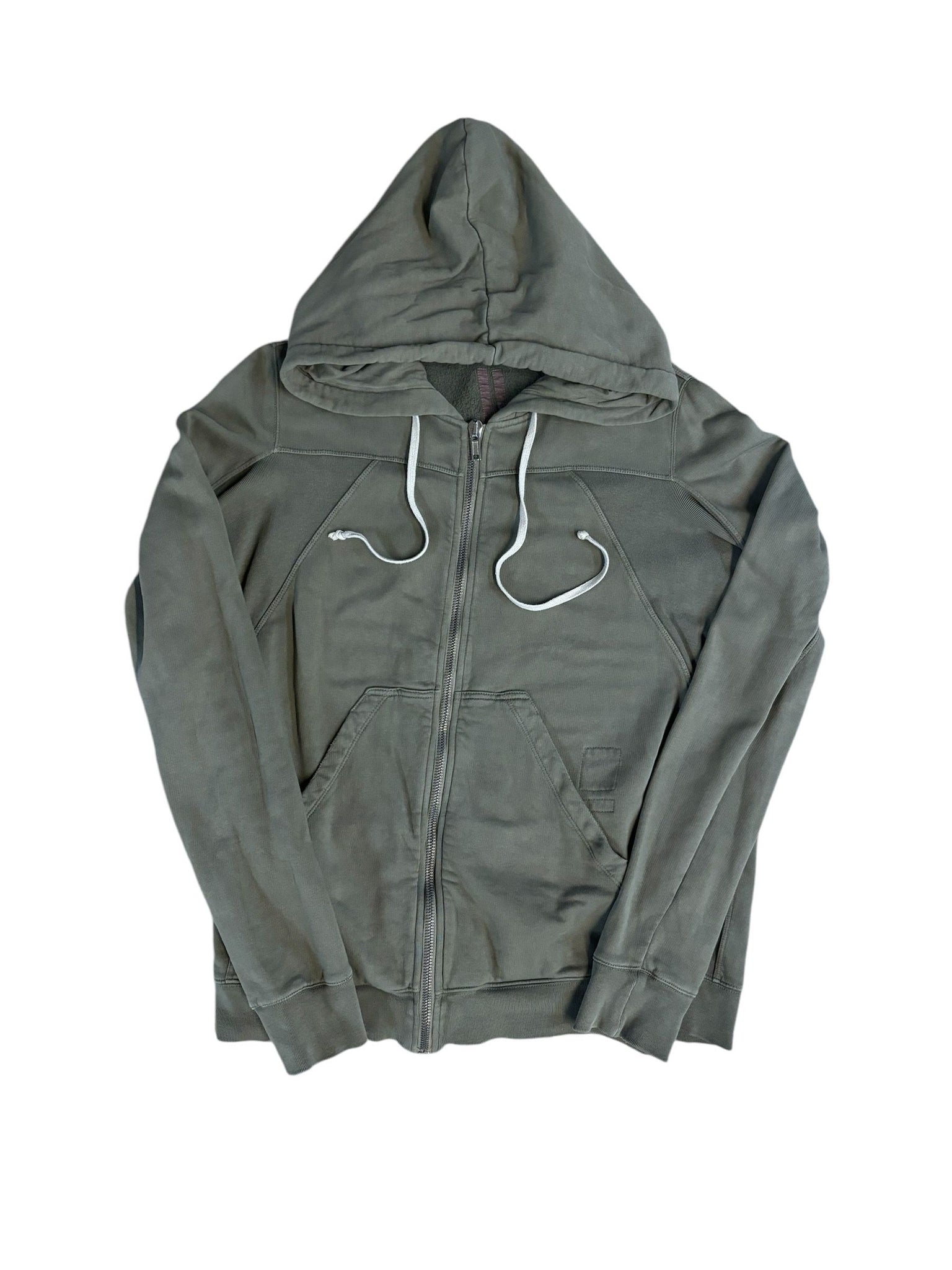 Rick Owens Zip Up "Army Green" - Lightly Worn