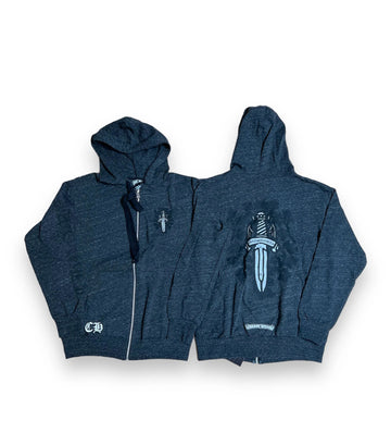 Chrome Hearts Dagger Zip-Up "Grey"