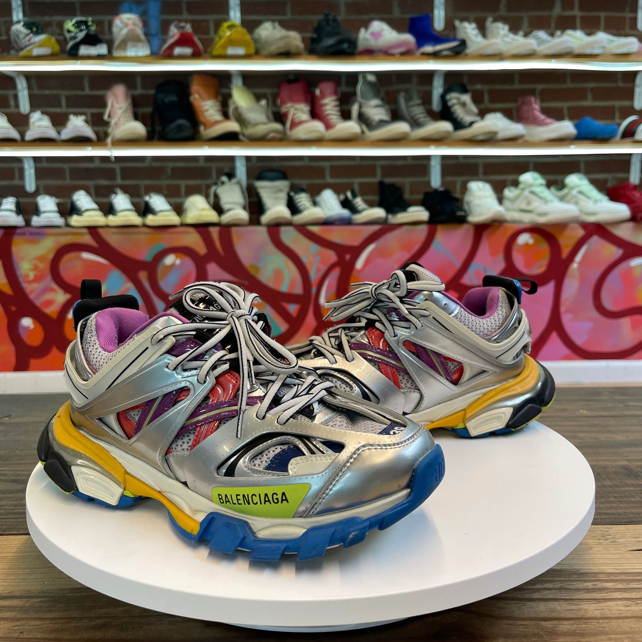 Balenciaga Track Runner "Silver/Multi"