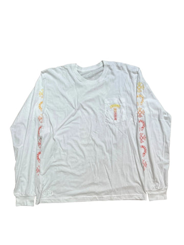 Chrome Hearts Gradient T-Bar Longsleeve "White"