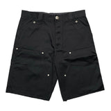 Chrome Hearts Double Knee Carpenter Shorts Black