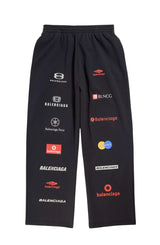 Balenciaga Top League Baggy Sweatpants Black