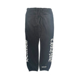 Chrome Hearts Horse Shoe Logo Sweatpants Black