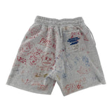 Paly Joshua Tree Printed Cotton Shorts White