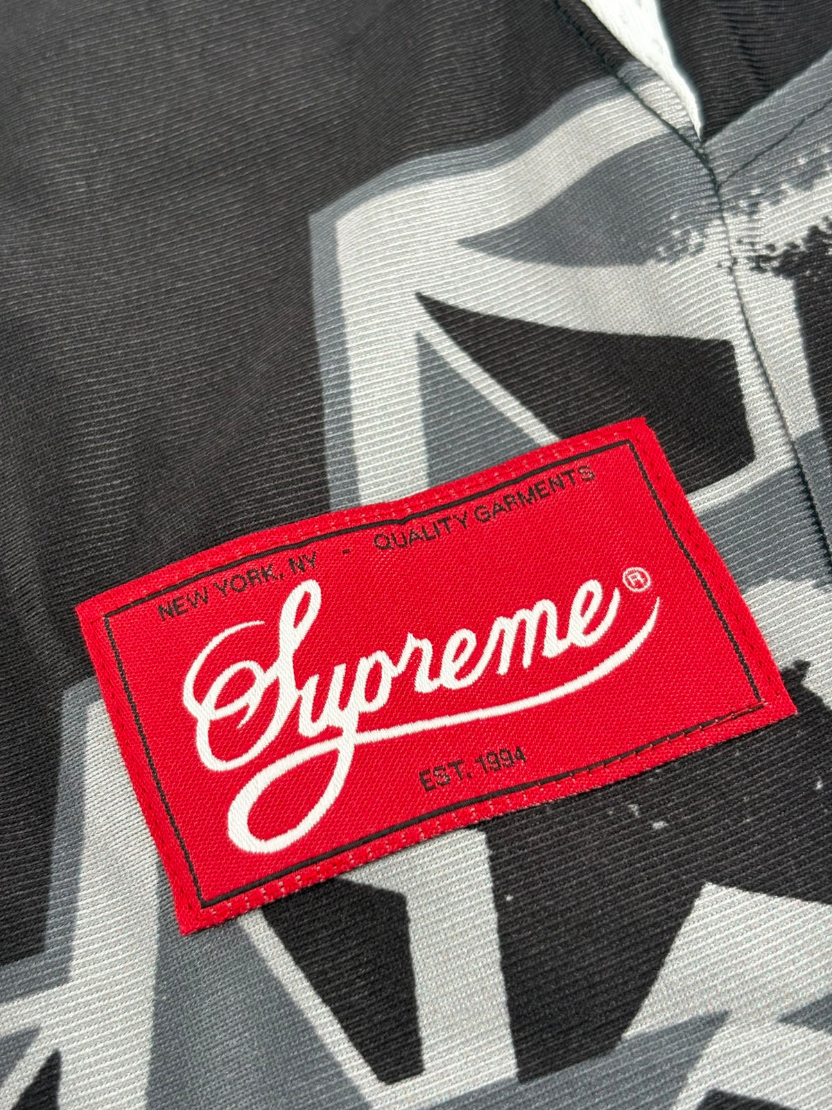 Supreme Stars Football Jersey Black