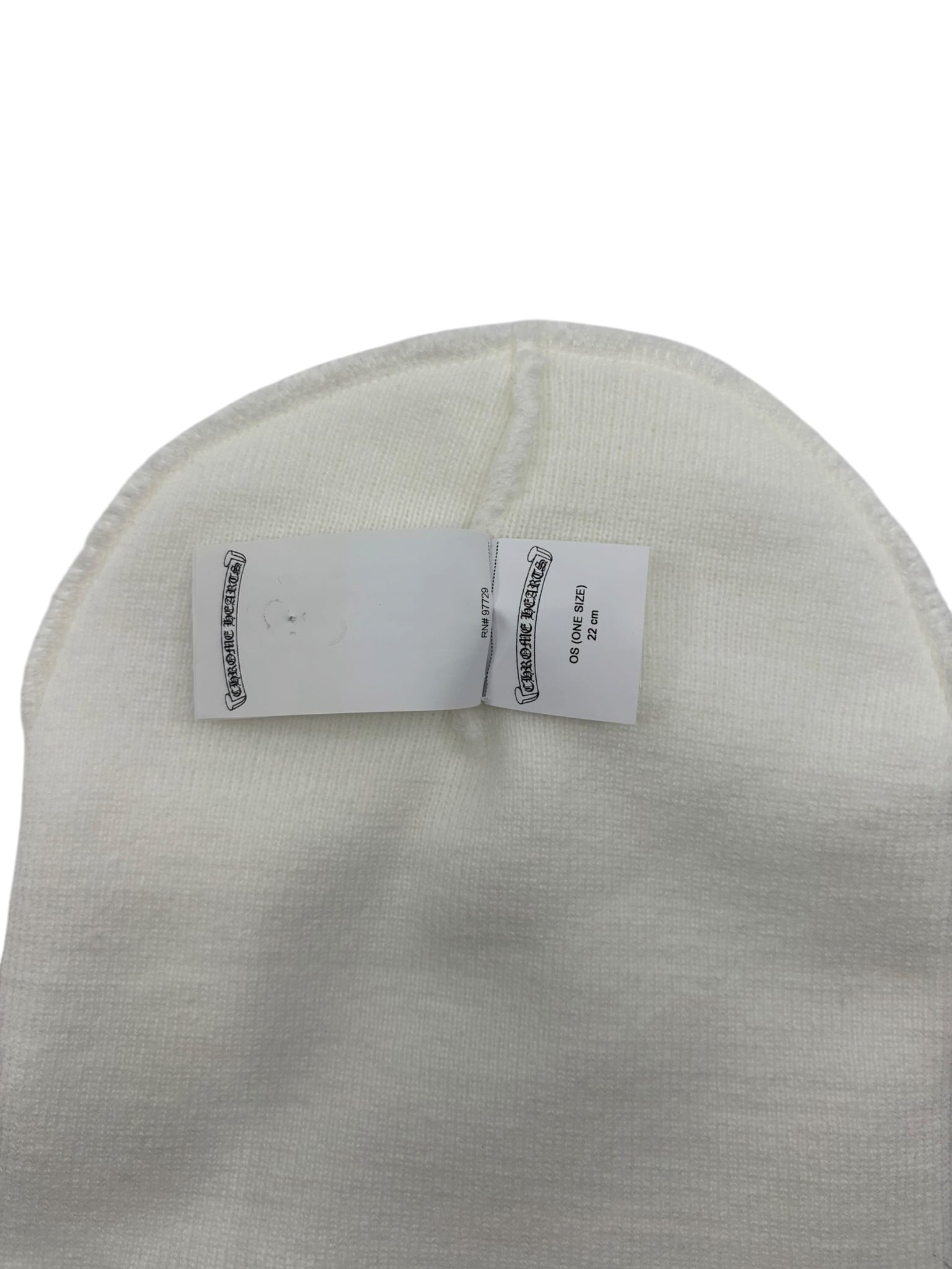 Chrome Hearts CH Beanie White