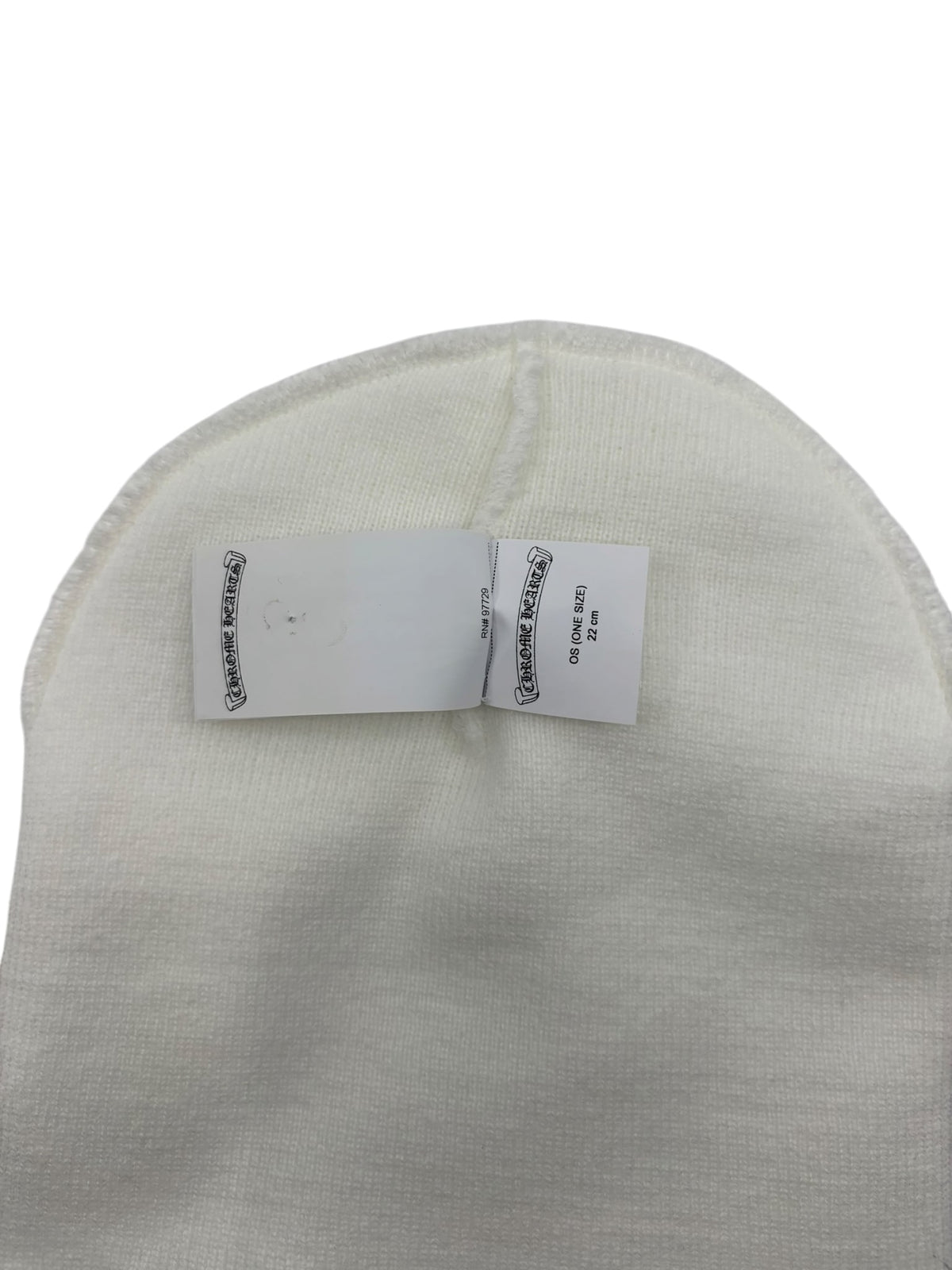 Chrome Hearts CH Beanie White