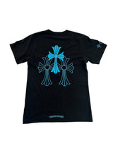 Chrome Hearts Triple Cross Logo S/S T-Shirt Black
