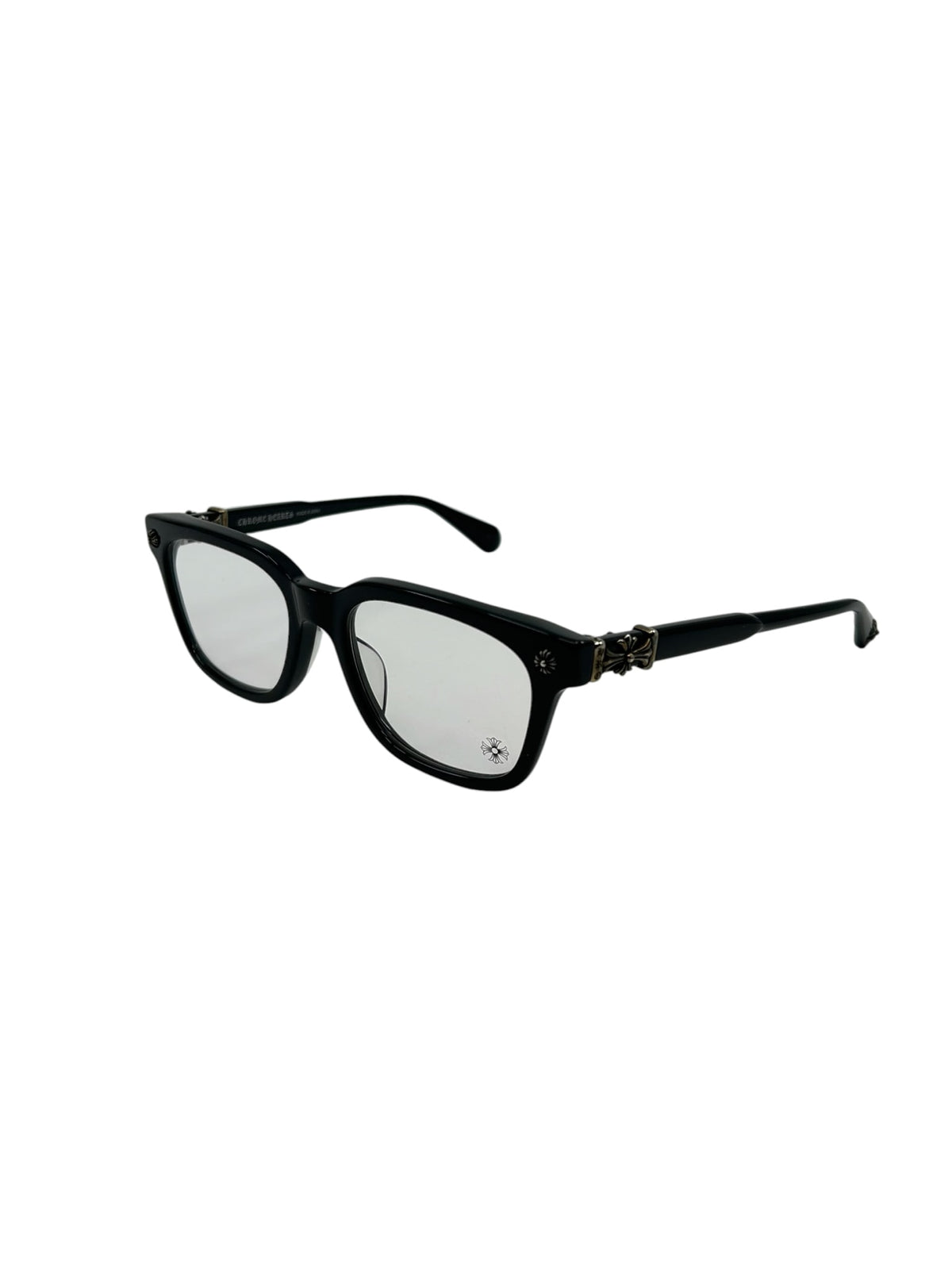 Chrome Hearts Cox Ucker Glasses Black Silver