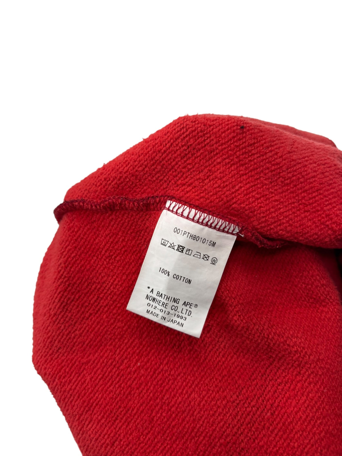 BAPE Color Camo Sweat Pants (FW21) Red