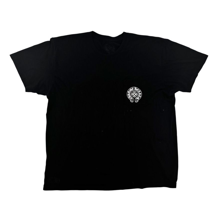 Chrome Hearts Las Vegas Horseshoe S/S Pocket Tee Black