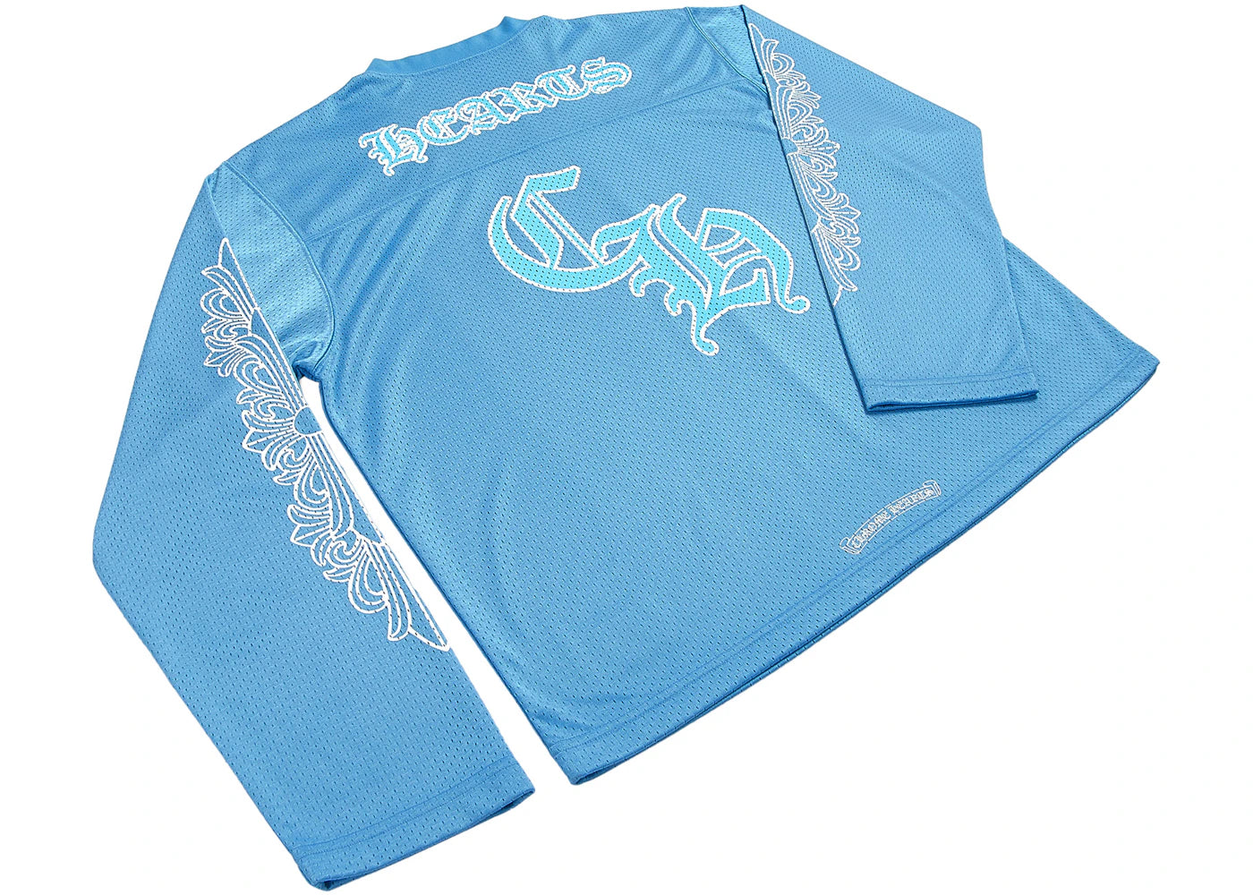 Chrome Hearts Sports Mesh Warm Up Jersey Blue