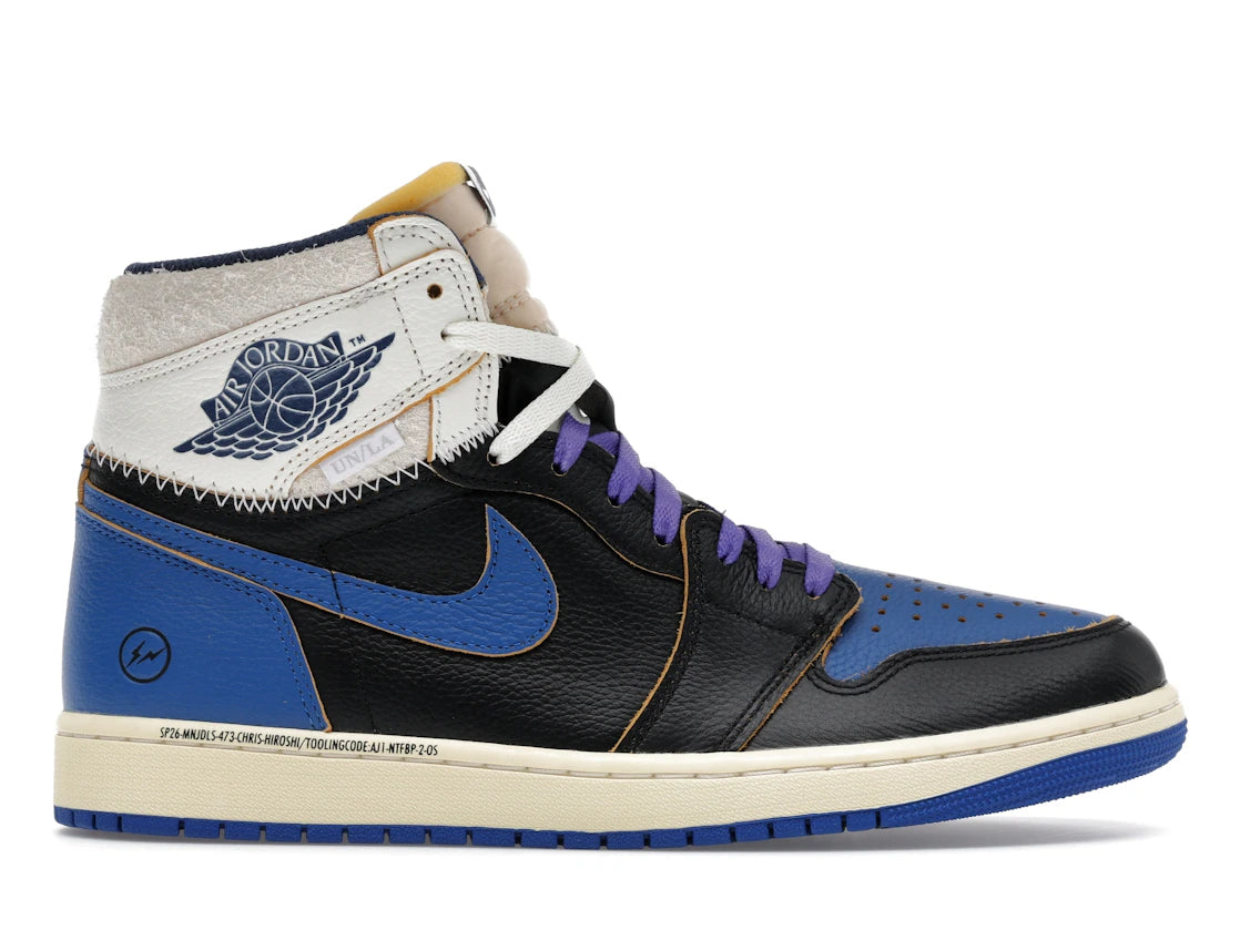 Jordan 1 Retro High OG SP Fragment x Union LA Sport Royal