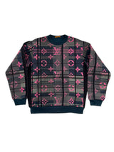 Louis Vuitton Pink Monogram Jacquard Sweater