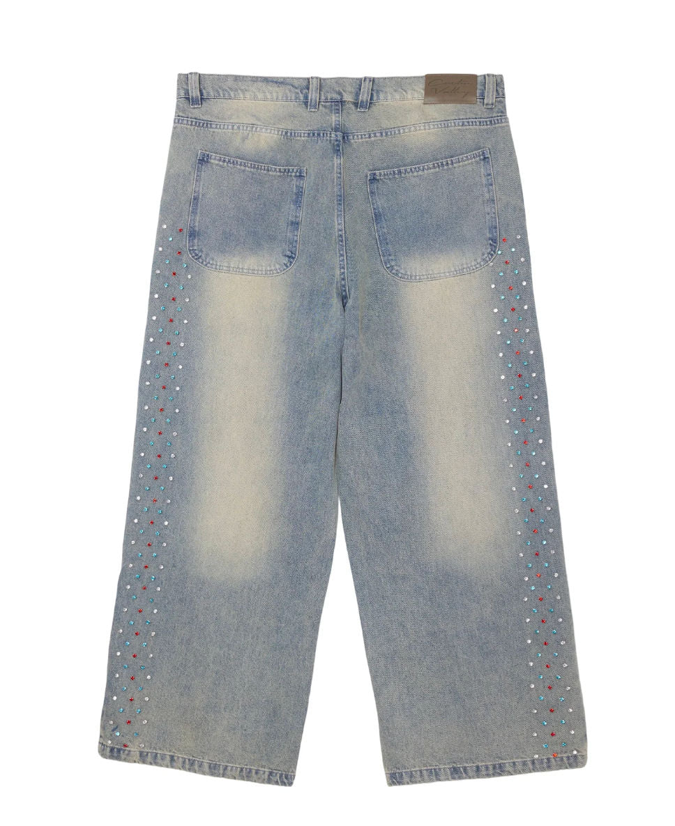 Cactus Valley Crystal Cactus Denim