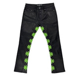 Lost Shdw Waxed Denim Black Green