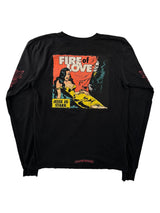 Chrome Hearts Deadly Doll Fire Of Love Longsleeve Tee Black