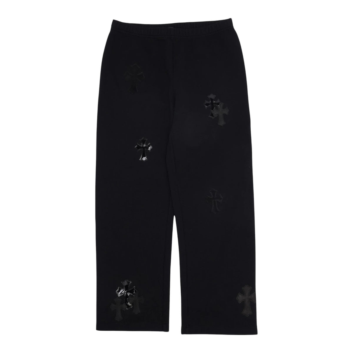 Chrome Hearts Cross Patch Sweatpants Black