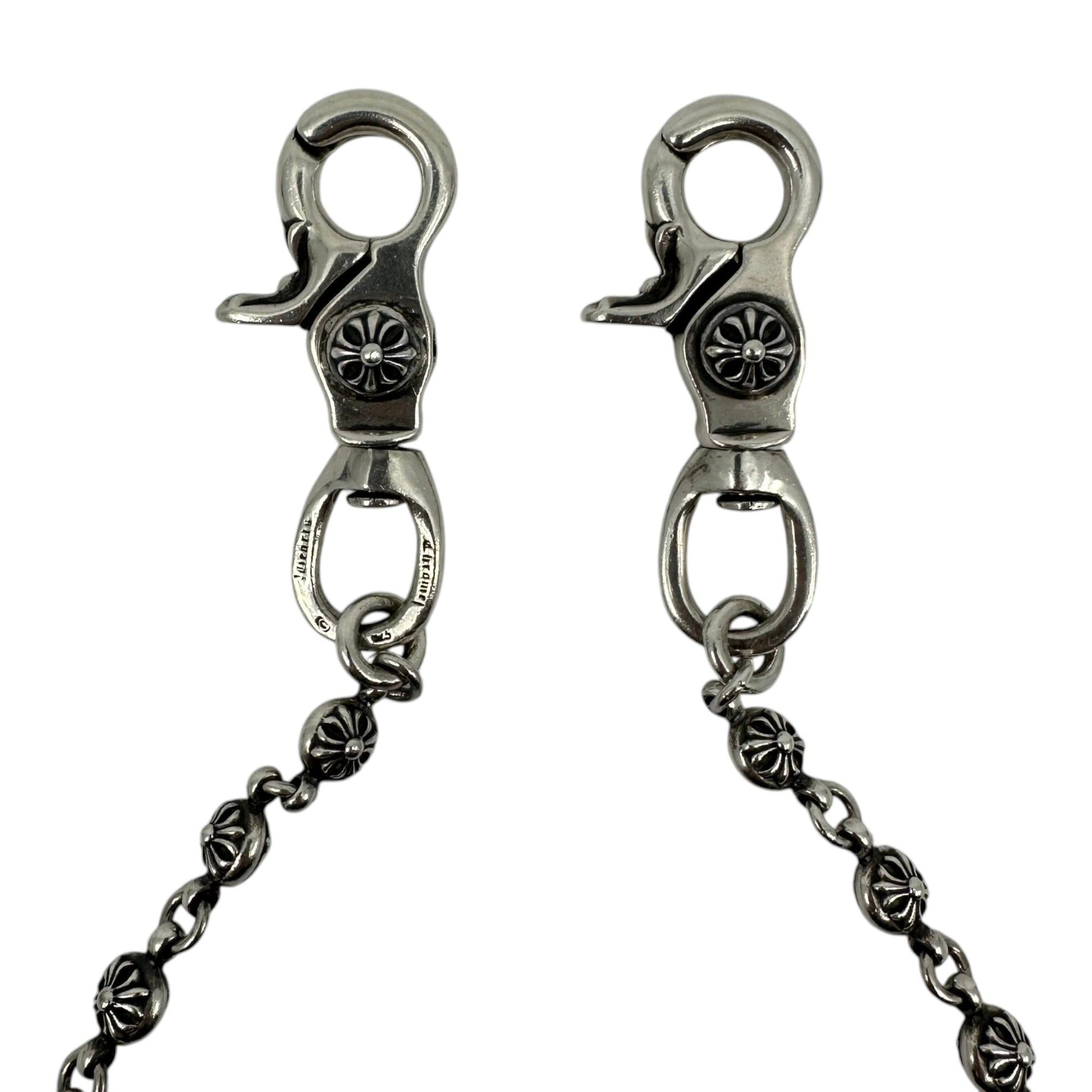Chrome Hearts Plus Ball Wallet Chain 30"