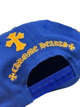 Chrome Hearts Cross Patch Cap Blue/Yellow