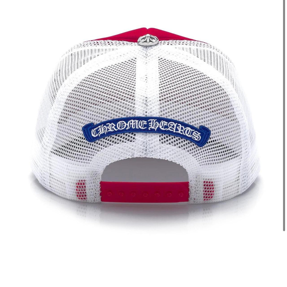 Chrome Hearts King Taco Trucker Hat Red White Blue