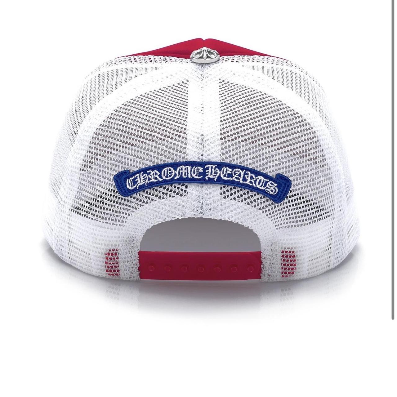 Chrome Hearts King Taco Trucker Hat Red White Blue