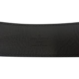 Louis Vuitton LV Initiales Damier Ebene Belt Brown