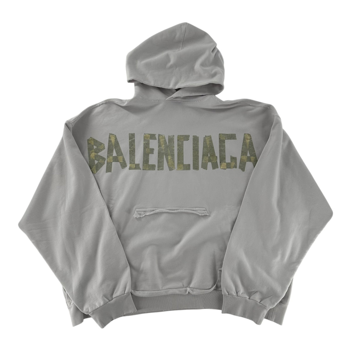Balenciaga Tape Hoodie White