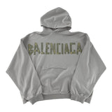 Balenciaga Tape Hoodie White
