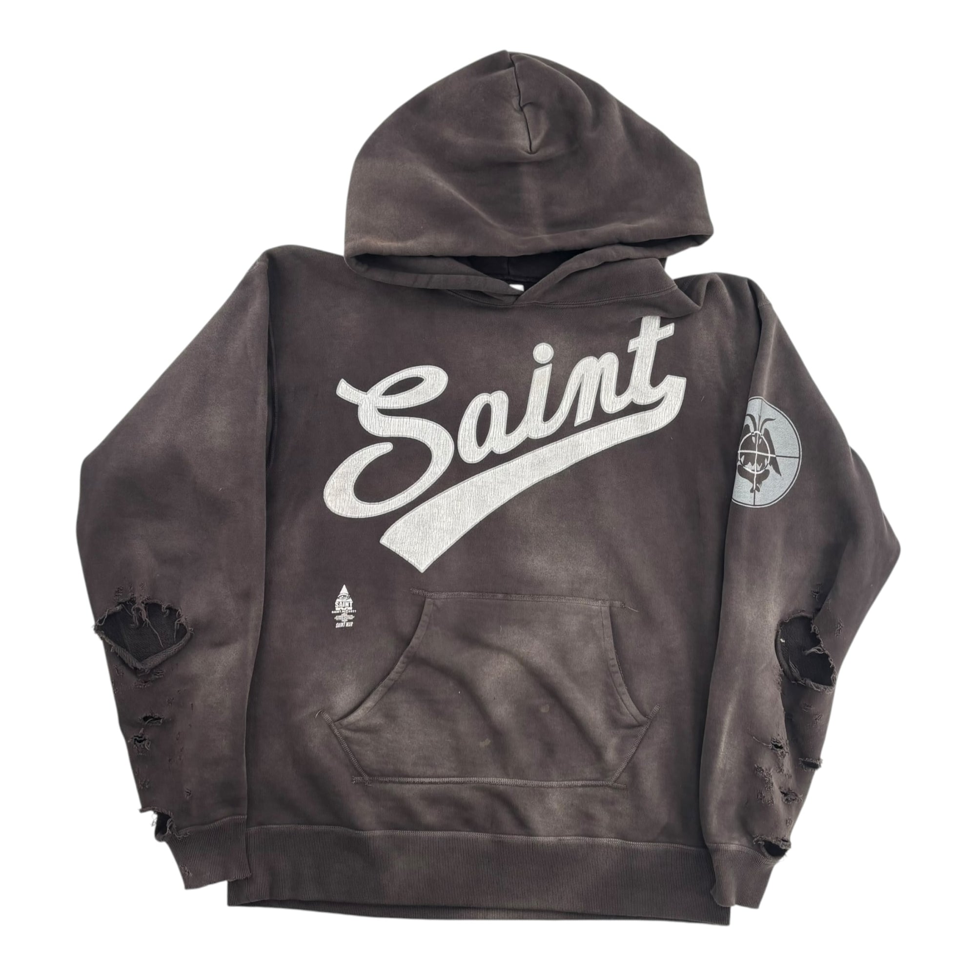 Saint Michael Focus Hoodie Black