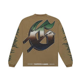 Godspeed Airstrike Longsleeve Tee "Green"