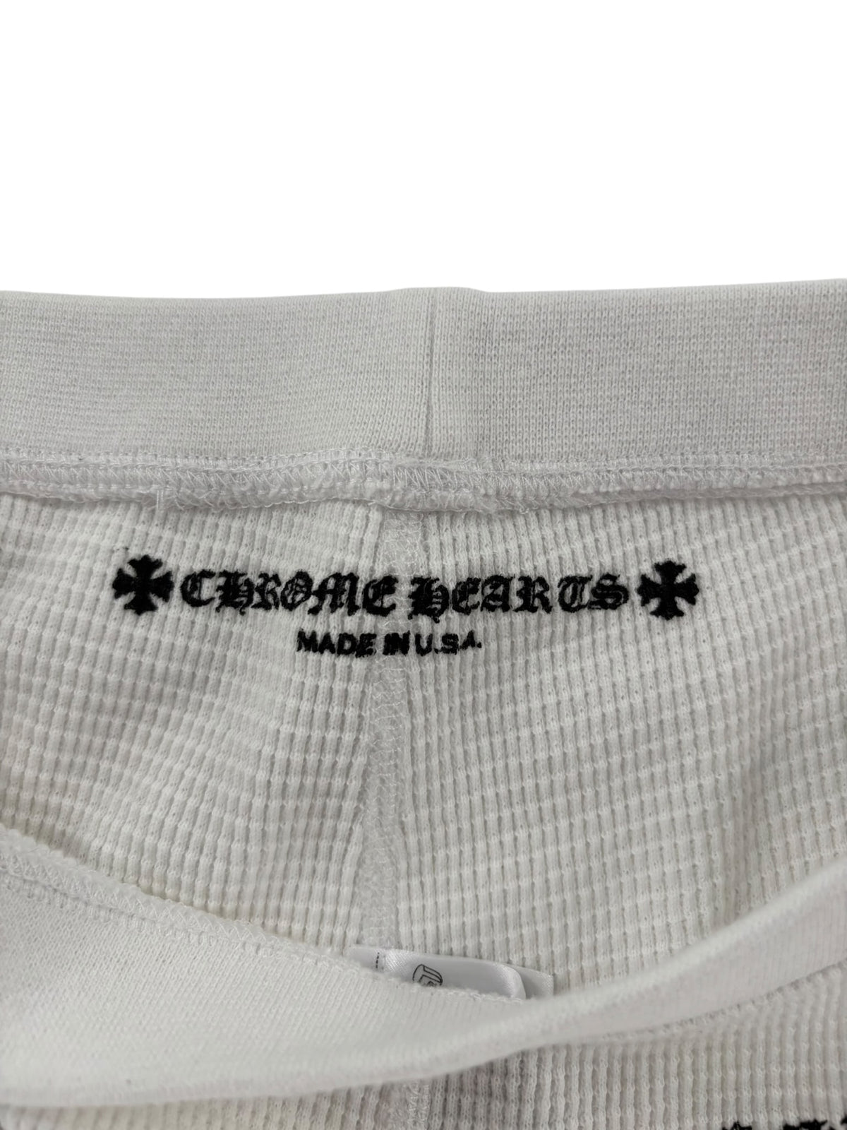 Chrome Hearts Matty Boy Sinister Thermal Bike Shorts White