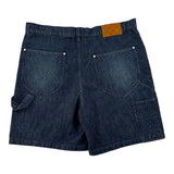 Louis Vuitton Monogram Carpenter Denim Shorts Blue