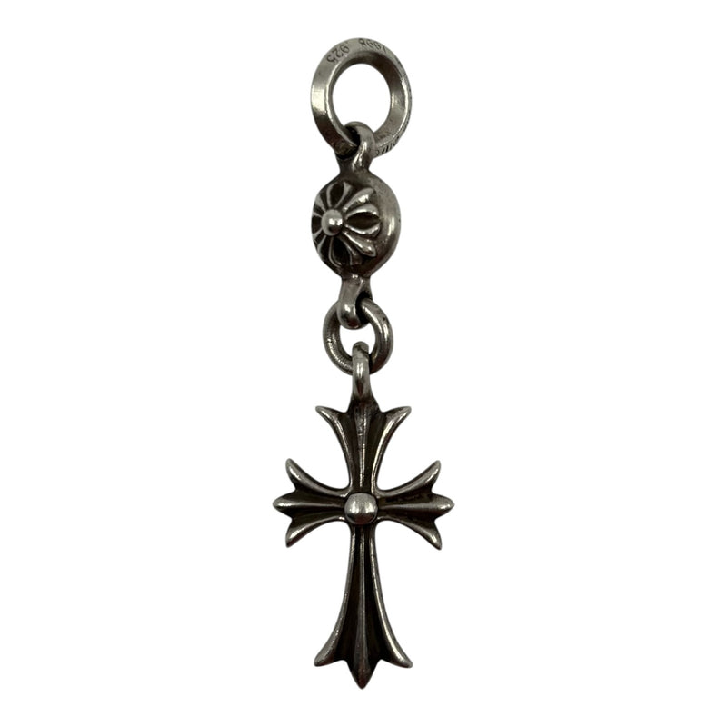 Chrome Hearts Silver Cross Ball Pendant