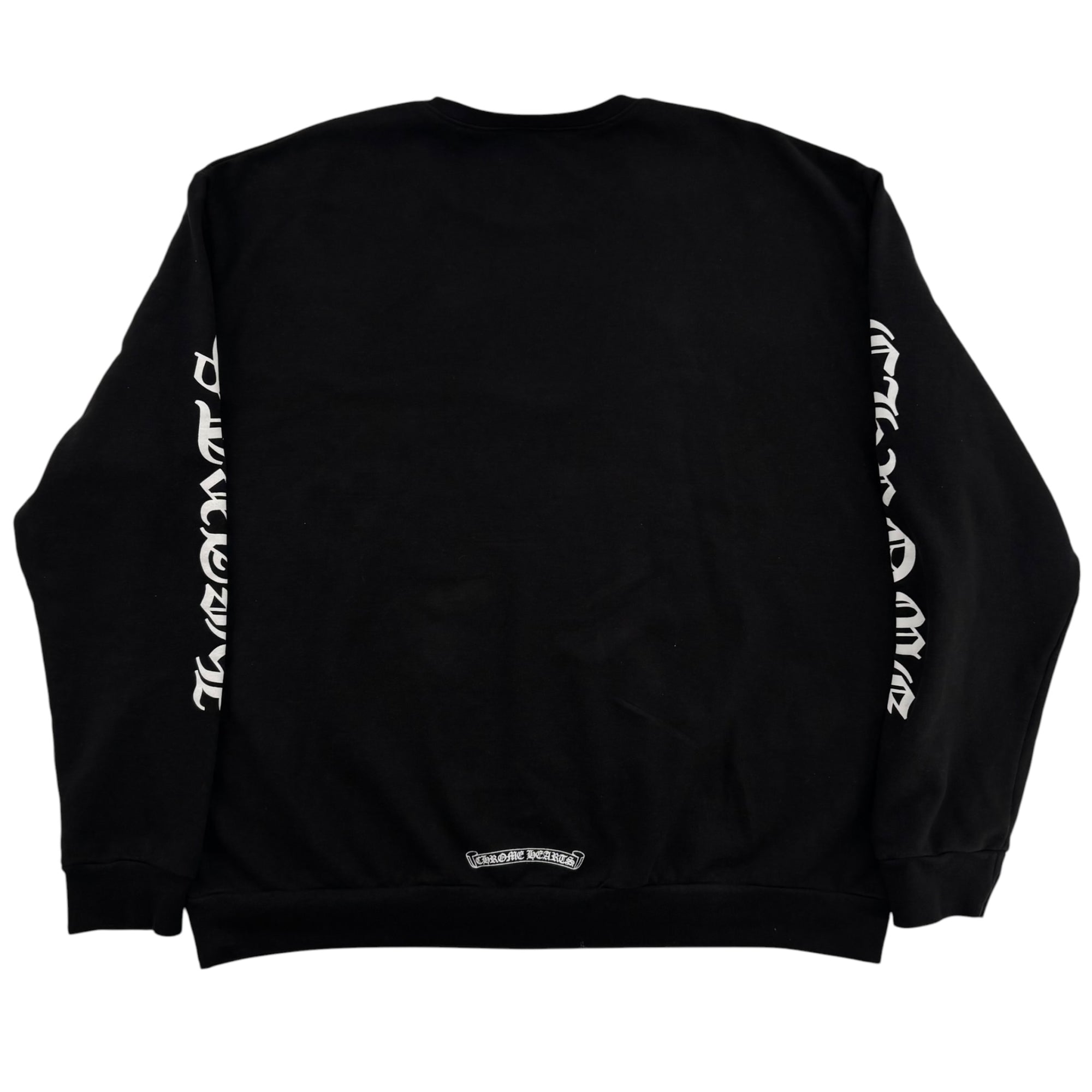 Chrome Hearts Neck Logo L/S Sweatshirt Black