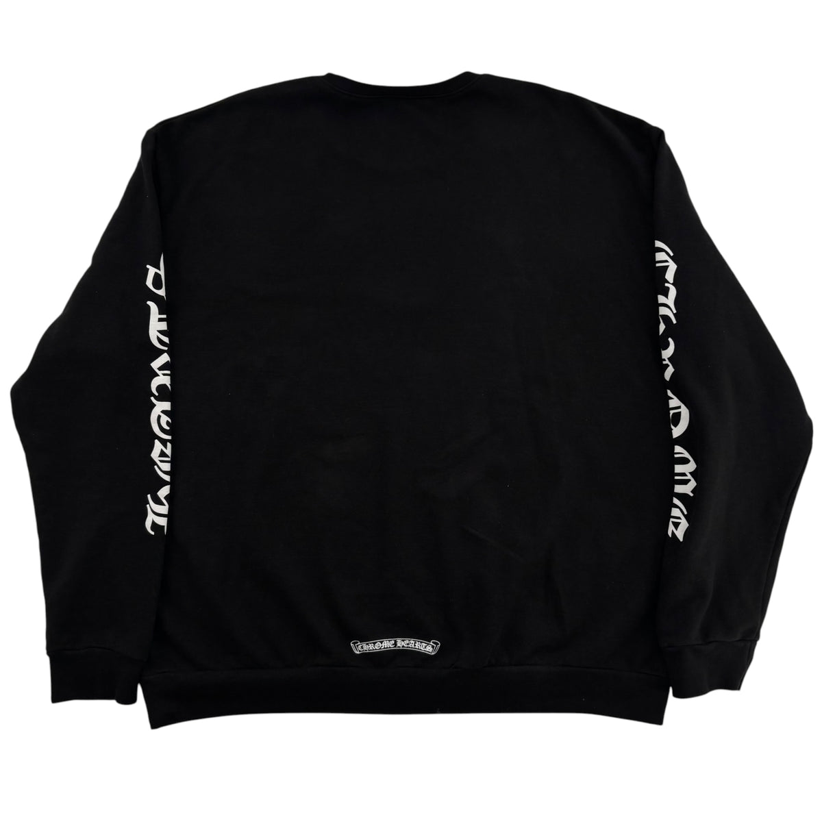 Chrome Hearts Neck Logo L/S Sweatshirt Black