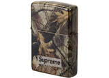 Supreme Camo Logo Zippo Realtree Hardwoods Camo
