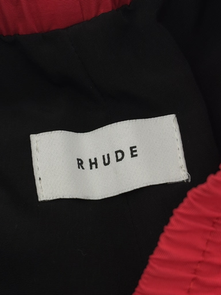 Rhude RH Logo Track Shorts Red