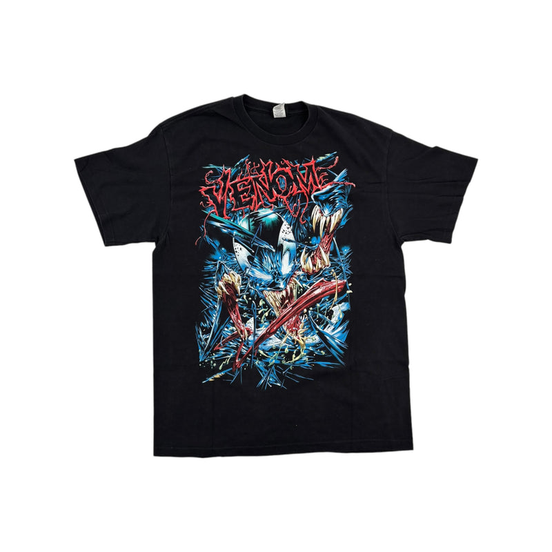 Vintage Venom Marvel MadEngine Tee Black